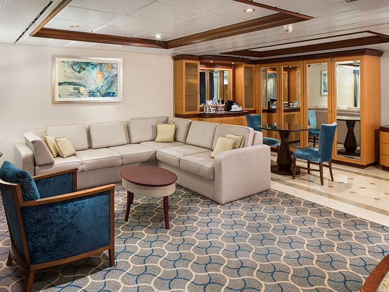 Jewel of the Seas I Owner's Suite – 1 Schlafzimmer